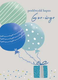 PB Gor-wyr - Balwns / BD Grt Grandson - Balloons