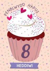 8 M - Cacen / 8 F - Cake