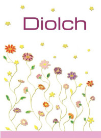 Diolch - Blodau / Thank you - Flowers