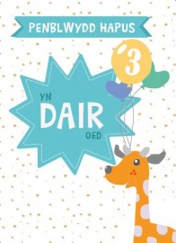 3 B - Jiraff / 3 M - Giraffe