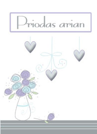 Penbl Priodas - Arian / Anniv - Silver