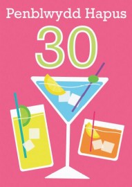 30 M - Gwydrau / 30 F - Glasses