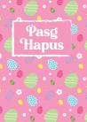 Pasg - Wyau pinc / Easter - Pink eggs