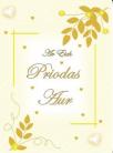 Penbl Priodas - Aur / Anniv - Gold