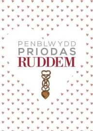 Penbl Priodas Ruddem - Llwy Garu / Anniv - Ruby - Lovespoon