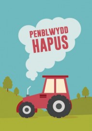 Penblwydd Agored - Tractor coch / Open Birthday - Red tractor