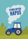 Penblwydd Agored - Tractor glas / Open Birthday - Blue tractor